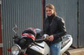 rzymcio                             zdjęcia zrobione przed garażem podczas przygotowywania się do podróży do Częstochowy na otwarcie sezonu motocyklowego            