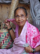 portretowyguru Kobieta na targu w Indiach
