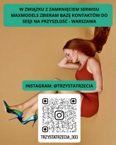 TrzystaTrzecia 
Obecnie zbieram bazę kontaktów do sesji po zamknięciu platformy MM. Zainteresowanych proszę o kontakt w wiadomości prywatnej lub pod: https://www.instagram.com/trzystatrzecia_303/
https://7px.pl/TrzystaTrzecia
https://arteportia.pl/profile/t