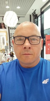 Jacek-Alichniewicz selfie z sklepu optycznego