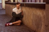 juelej modelka : Dominika Tomkowska 
zdjęcie : Ula Nosek
wizaż/stylizacja : GLAMGLOSS/Daria Zdanek