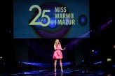Miss_Warmii_i_Mazur Występ uczestniczki Eurowizji Lidii Kopani podczas gali z okazji dwudziestopięciolecia Miss Warmii i Mazur w 2015 r.