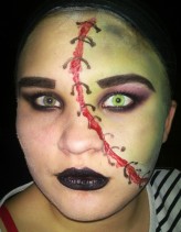 Justyna_Makeup-Blog                             Charakteryzacja Halloweenowa             