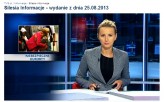 BTPP                             Stylizacje prezenterki TVS Silesia Informacje.            