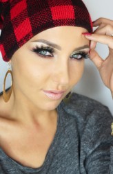 ewela393                             lashes, makeup, hat            