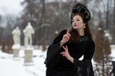 Allvii Kokoshnik and Gown designed and made by Allvi 

Model: Aravvel
Photo : Kuba Perkowski