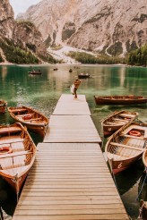 polpaco Lago di Braies, Dolomity