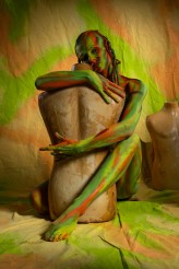 Pan_od_Bodypaintingu Title of Art: Primum tactus - First touch
Title of Exhibition: Anima Mundi
All photographs by Damian Wagner
All paintings by Piotr Kern