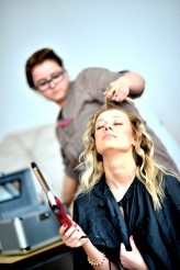 JulitaWysocka                             BACKSTAGE
make up & hair stylist: Julita Wysocka
Modelka: Magdalena Roszkowska            
