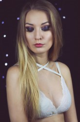 EyeDoMakeup Makijaż wykorzystany w kampanii reklamowej bielizny