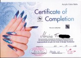 monika03031 certyfikat zdobienia akrylem