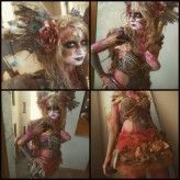 nizangamakeup bodypainting i kostium - detale