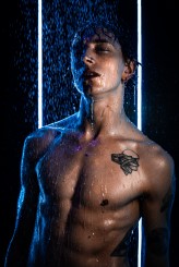 Pan-od-bodypaintingu                             Model: Tomasz Kirsch
Scena Wody Studia Głównego Pana od Bodypaintingu            