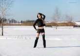 fotoartim Sesja kobieca na śniegu