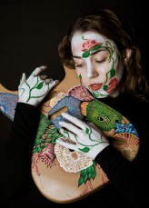 Jerenowski Body painting - praca wykonana w studio The Magic of Art w Krakowie.
Modelka: Karina
Autor Face Painting: Alesia Vashkevich
Fotografia: Wasyl Jerenowski