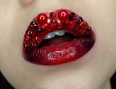 justyna_polak_makeup Makijaż artystyczny ust - dwa oblicza:
#1