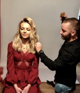 robertmarkowski Kasia Szklarczyk Top Model 2018 with my hairstyle 