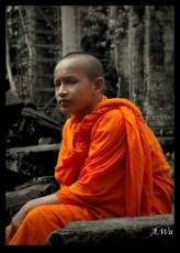 sophie3 Zdjecie Mnicha Buddyjskiego wykonane W Kambodzy
