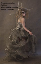 murraystudio praca semestralna - fashion: kolor srebrny
modelka: Emilka
