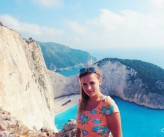 Megi1993                             Widok na jedną z pięciu najpiękniejszych plaż świata, Navagio <3            