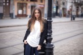 UnryPhotography Streetstyle shooting for fashion blogger Nika Huk. Main square of Lviv.