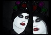 antworek sesja inspirowana stylizacją Marilyn'a Manson'a
