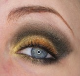 Tesia94 Mocne smokey eyes wykonane paletka Sleek Sunset