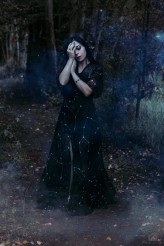 ladyhypnotica                             Losing my way with you ...
the moon and stars - our guides in the dark... dark of love and fear.

*
dress: amazing Italian designer Cavallaro Corinne 
https://www.instagram.com/cavallarocorinne_official/?hl=pl            