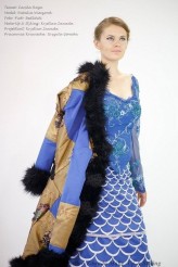 Krystian9865kz Temat: Carska Rosja- Jajko Faberge projekt sukni autorstwa Krystiana Zawady 