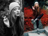 sminke foto: Karolina Roszak/ Orange Models || modelka: Justyna Niemyjska/Orange Models || make up: Alice Duchiewicz || stylizacja: Marcelina Pachocka/Orange Models