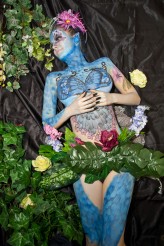 kaajcia                             Body painting "Fairy"            
