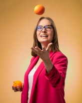 MobilneFotoStudio Portret wizerunkowy dla edukatorki zdrowia.