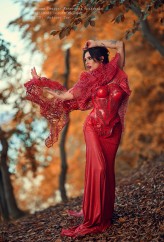 acar Women in Red / Costume Design: Katarzyna Konieczka, Model & MUA: Dorota Majcher , Photo:  Andrzej Car Fotograf 