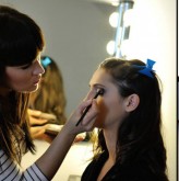 kreatywka                             backstage / modelka: Martyna Grzębska / make up: Weronika Darmofalska            
