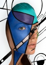 mmagdziak Edytorial prezentowany w najnowszym numerze Make-Up Trendy, dedykowany pracom  Wasilija Kandinskiego

Modelka Karolina Podolak