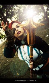 LadyArcade                             mój cosplay Triss Merigold z wiedzmina :)            