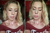 makeup_ann                             Makijaż ze złotym połyskiem            