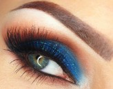 ewela393                             navy blue, smokey, eye, makeup            