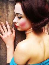 kittie_c inspiracja makijażem barokowym. Modelka: Paulina Wachowicz. Foto, stylizacja, make-up: ja.