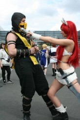 piniia                             Katarina Kitty Cat and Scorpion Mortal Kombat            