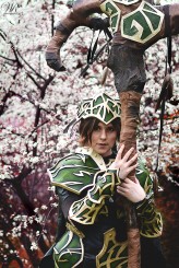 Katrina_WR Alis cosplay jako Una The Falconer z Hordes
Pyrkon 2016