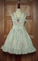 usagifashion Sweet Blue Meadow Dress
Nowy projekt, tylko jeden egzemplarz -&gt;NIEDOSTĘPNA
rozmiar s-m