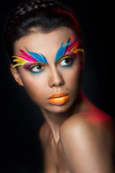 Ewela_jna Make up wykonany na kursie wizażu.