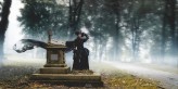 sebastian.m.p Sesja zdjęciowa na starym cmentarzu w Rzeszowie, pomysł, stylizacja, wizaż SP, modelka Jola M.