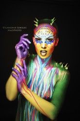 maziphoto " Alien Nation " 
Artist: Jenna Hacking Mua
Model: Sarah Reed
Studio: Ian Hamilton Photography