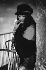 Lelina9 #portret #black&white #mood