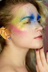 Prejs_Makeup Colorful makeup