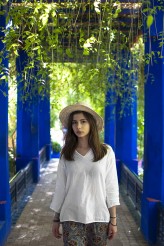 maetusz Modelka: Karolina Korytowska
ogrody Yves Saint Laurent / Marrakesz