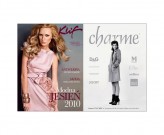 charme121                             Reklama salonu Charme w magazynie Klif.            