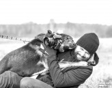 AndrzejSwitalskiPhotography Męski, sytuacyjny portret podczas akcji dla Fundacji opiekującej się bezdomnymi psiakami...bo kocham emocje w fotografii :)